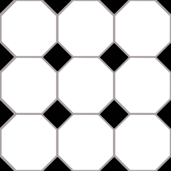 FloorPops Hudson Peel and Stick Floor Tiles Set of 20