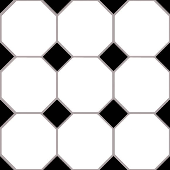 FloorPops Hudson Peel and Stick Floor Tiles Set of 20