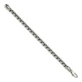 thumbnail image 2 of White Stainless Steel bracelet Men's Box 9 in 8.3 mm, 2 of 4