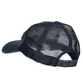 thumbnail image 3 of Super Cool Grandpa Embroidered Low Profile Cotton Mesh Cap - Navy OSFM, 3 of 5