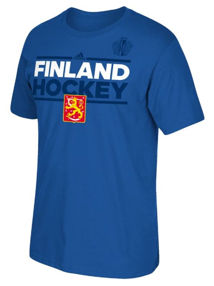 Adidas Finland World Cup of Hockey Blue Dassler TShirt