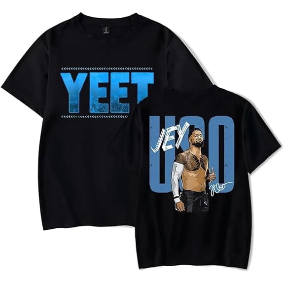 Jeys Yeets Merch Usos Shirt Short Sleeve Crewneck Tshirt Printed Graphic Tee for Women Men