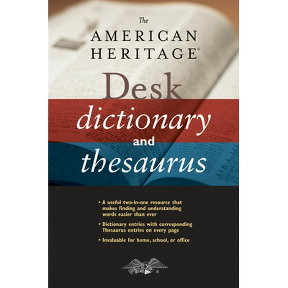 Pre-Owned The American Heritage Desk Dictionary and Thesaurus (Hardcover) 0544176189 9780544176188