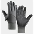 thumbnail image 1 of Gants d'Hiver pour Hommes et Femmes - Écran Tactile, Chauds et Imperméables, Course, Cyclisme et Conduite - Gris TG, 1 of 5