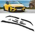 thumbnail image 4 of Bumper Lip, Gloss Black Wide Application Front Bumper Splitter  For Auto Modification, 4 of 8