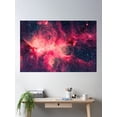 thumbnail image 2 of Cats Paw Nebula - Deep Space Night Sky Image Poster Wall Art, Modern Wall Decor For Living Room Bedroom, 12x18 UNFRAMED, 2 of 3
