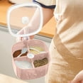 thumbnail image 1 of Fesfesfes Plastic Seasoning Box Set Kitchen Storage Seasoning with Spoon Flip Top Spice Compartment Household Seasoning Organizer for Cooking Sugar Pepper Pink, 1 of 1