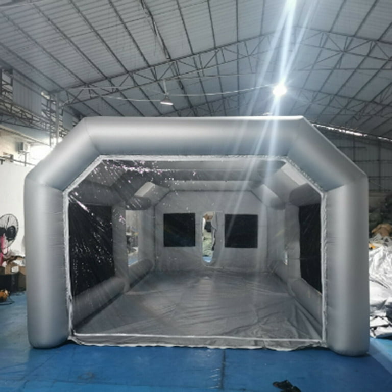 Portable Paint Booth Inflatable Car Paint Spray Booth Mobile Tent Cabin