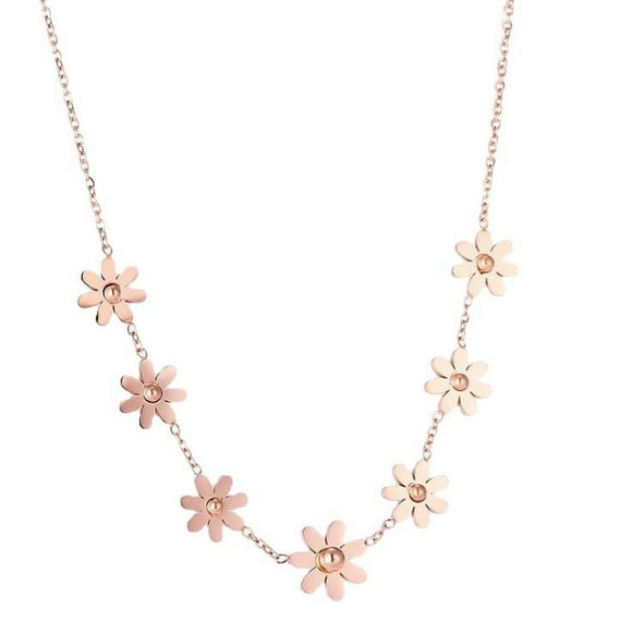Sunflower Daisy Necklace Fashion Chain Pendant Simplicity Necklaces For Women Jewelry Accessories Party Charm Gifts