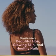 Nature's Bounty Advanced Hair Skin and Nails Vitamins with Biotin, Beauty Support Strawberry Gummies, 80 Count