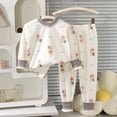 thumbnail image 2 of QSXADF Unisex Boys and Girls Fall Winter Sweatshirt Set Graphic Long Sleeve Loose Top Pant 2 Piece Set For Home Wear Children Clothing Set, 2 of 6