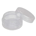 thumbnail image 5 of Yesbay 50Pcs/Set 5g Plastic Creams Makeup Transparent Empty Cosmetic Jar Storage Bottle, 5 of 7