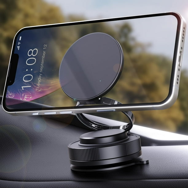 Soporte para teléfono de coche KELYBELY 2025 MagSafe ajustable 360°