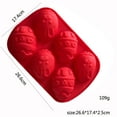 thumbnail image 7 of hengsof Easter Egg Molds Jumbo Easter Chocolate Molds Silicone Bunny Egg Muffin Cupcake Pan Non-stick Half Egg Shaped Moulds for Easter Breakable Chocolate, Easter Baking, 7 of 7
