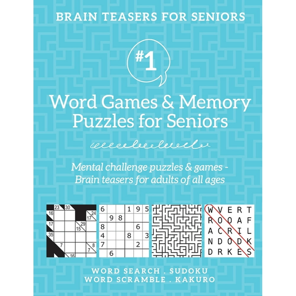 Brain Teasers for Seniors Word Games & Memory Puzzles for Seniors