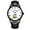 7021-Black white, variant on AESOP Men Mechanical Tourbillon Watches Hand Wind Sapphire Stainless Steel Skeleton Wrist Watches 50M Waterproof Luxury Business Watch with Genuine Leather Strap