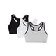 thumbnail image 1 of Sujetador deportivo Fruit of the Loom estilo camiseta sin mangas para mujer, color gris, talla 34, 1 of 5