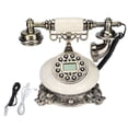 thumbnail image 2 of Teléfono Vintage, Teléfono Fijo Antiguo Decorativo, Rellamada Clásica Con Una Tecla Para Cafetería En Casa, 2 of 7