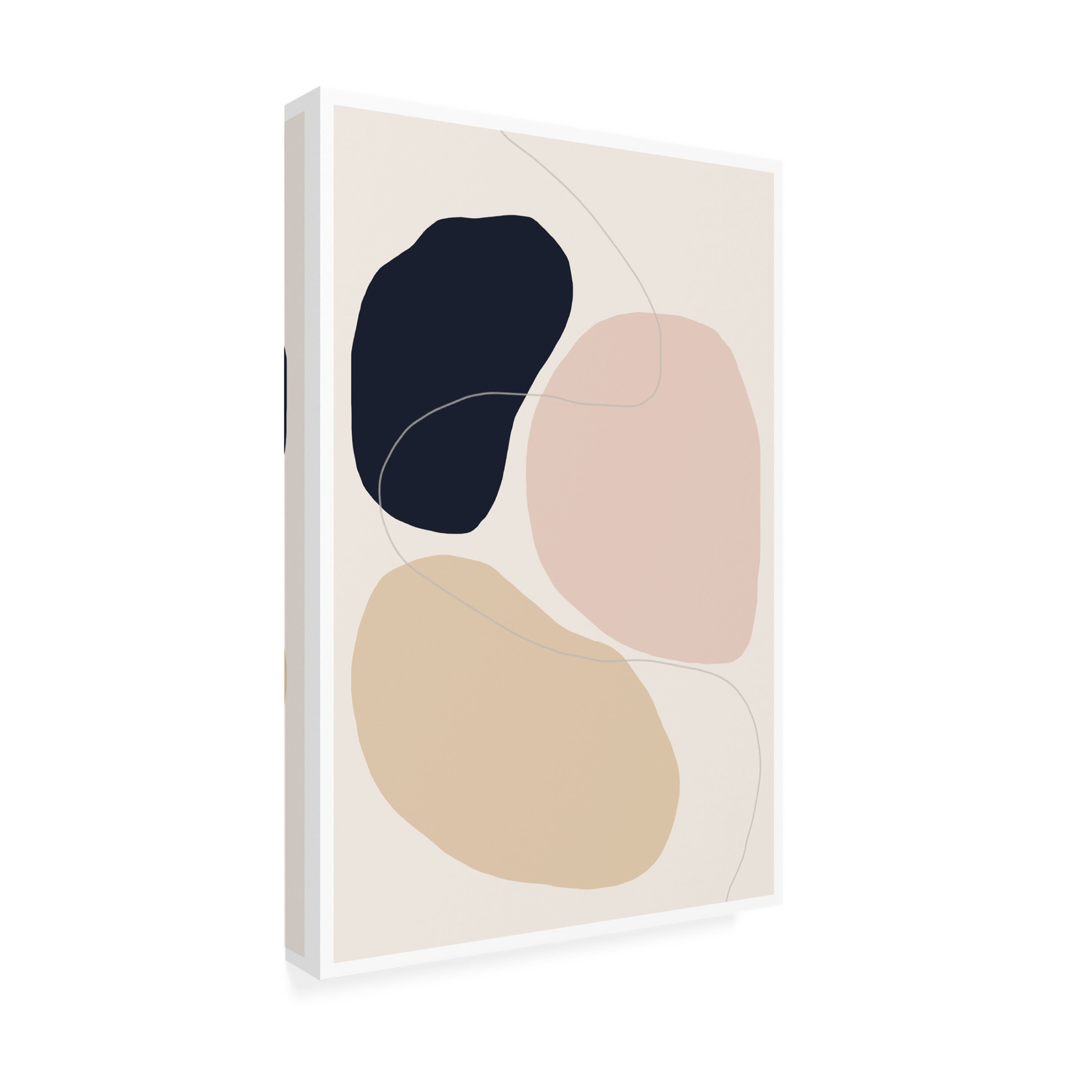 Trademark Fine Art THE MIUUS STUDIO Abstract Composition Canvas Wall Art