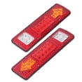 thumbnail image 3 of Luces Traseras Led, Lámpara de Parada Trasera de 2 piezas de 2 piezas súper brillantes universales de 12v para botes para camiones para campistas, 3 of 7