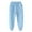 Sky Blue, variant on Hjtefg Kids' Athletic Pants - Comfortable Elastic Waist Joggers for Girls & Boys | Soft Stretch Playwear Bottoms | Solid Color Casual Trousers,Color: Army Green Size: 2-3 Years