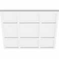 thumbnail image 2 of 24"OD x 8 1/4"C x 1"P Rubik Architectural Grade PVC Contemporary Ceiling Medallion, 2 of 7