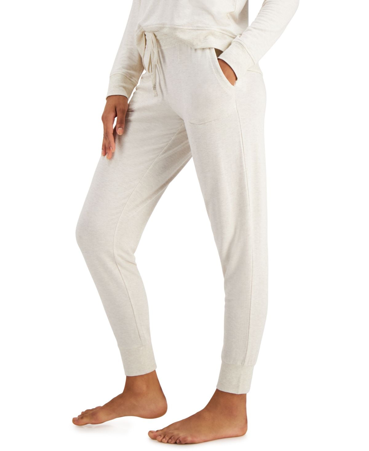 Alfani Womens Super Soft Jogger Pajama Pants