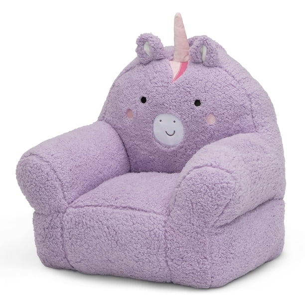 Delta Children Unicorn Cozee Buddy Chair, Purple - Walmart