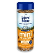 Natural Balance L.I.D. Limited Ingredient Diets Mini Rewards Dog Treats, Turkey