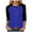 Blue, variant on UngA Fall Dress Womens Long Sleeve Basic Shirts Crew Neck Fall Tops Clothes Purple,L