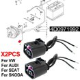 thumbnail image 1 of 2 Alternator Connector 2P Fuel Injector Plug Socket for Audi for VW for Skoda 4D0971992, 1 of 5