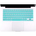 thumbnail image 2 of Silicone Compatible with MacBook Pro 13/15 Inch(with/Without Retina Display,2015 or Older Version), Older MacBook Air 13 Inch (A1466 / A1369, Release 2010-2017), Hot Blue, 2 of 5