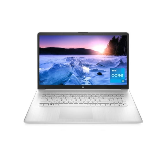 HP 17-cn0057cl 17.3" HD  Touchscreen i5-1135G7 2.4GHz Intel Iris Xe Graphics 8GB RAM 256GB SSD Win 11 Home Natural Silver