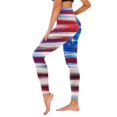 thumbnail image 1 of Gibobby Leggings moda Día la inparapenparancia para mujer Imprimir Pantalones yoga cintura media para mujer Leggings Medias Compresión Yoga Running Fitness American 4th Of July Print（Azul， XXL), 1 of 4