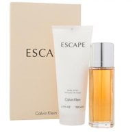 Calvin Klein Escape Perfume Gift Set for Women - 2 pc: Edp Spray 3.4 Oz+Body Lotion 6.7