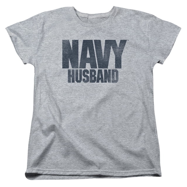 Navy Mari Femmes Adulte T-Shirt XL Heather Athlétique
