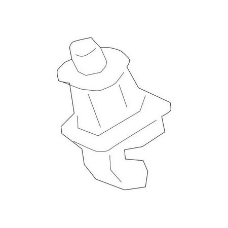 Genuine OE Toyota Sun-Visor Holder - 74348-04030-C1