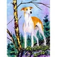 thumbnail image 1 of 11 x 15 Po Drapeau de Taille de Jardin Whippet, 1 of 1