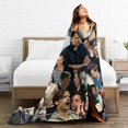 thumbnail image 5 of Bill Skarsgard Blanket Soft and Warm Lightweight Fluffy Throws Blankets Rug Carpet Gift for Beach Yoga Bedroom Living Room Decoration Sofa Camping Trip Dorm Decor All Season, 5 of 5