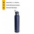 thumbnail image 3 of RTIC 26 oz Ceramic Lined Insulated Journey Water Bottle, Leak-Proof Lid, Navy, 3 of 7