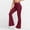 Wine, variant on SEMPAI Butt Lifting Yoga Pants Women Flare Wide Leg High Waist Stretchy Slim-Fit Leggings Y2k Workout Gym Lounge Pants