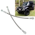 thumbnail image 1 of Brake Line Stainless Steel Rough Rear Extended Brake Lines Replacement For For  Patrol Gq Y60 1988-1997 Brake Line Braking System, 1 of 8