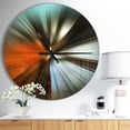 thumbnail image 2 of DesignArt Brown Focus Color Large Wall Clock, 2 of 2