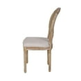 thumbnail image 6 of Noble House Theodore Indoor French Fabric Dining Chairs, Set of 2, Beige, 6 of 6