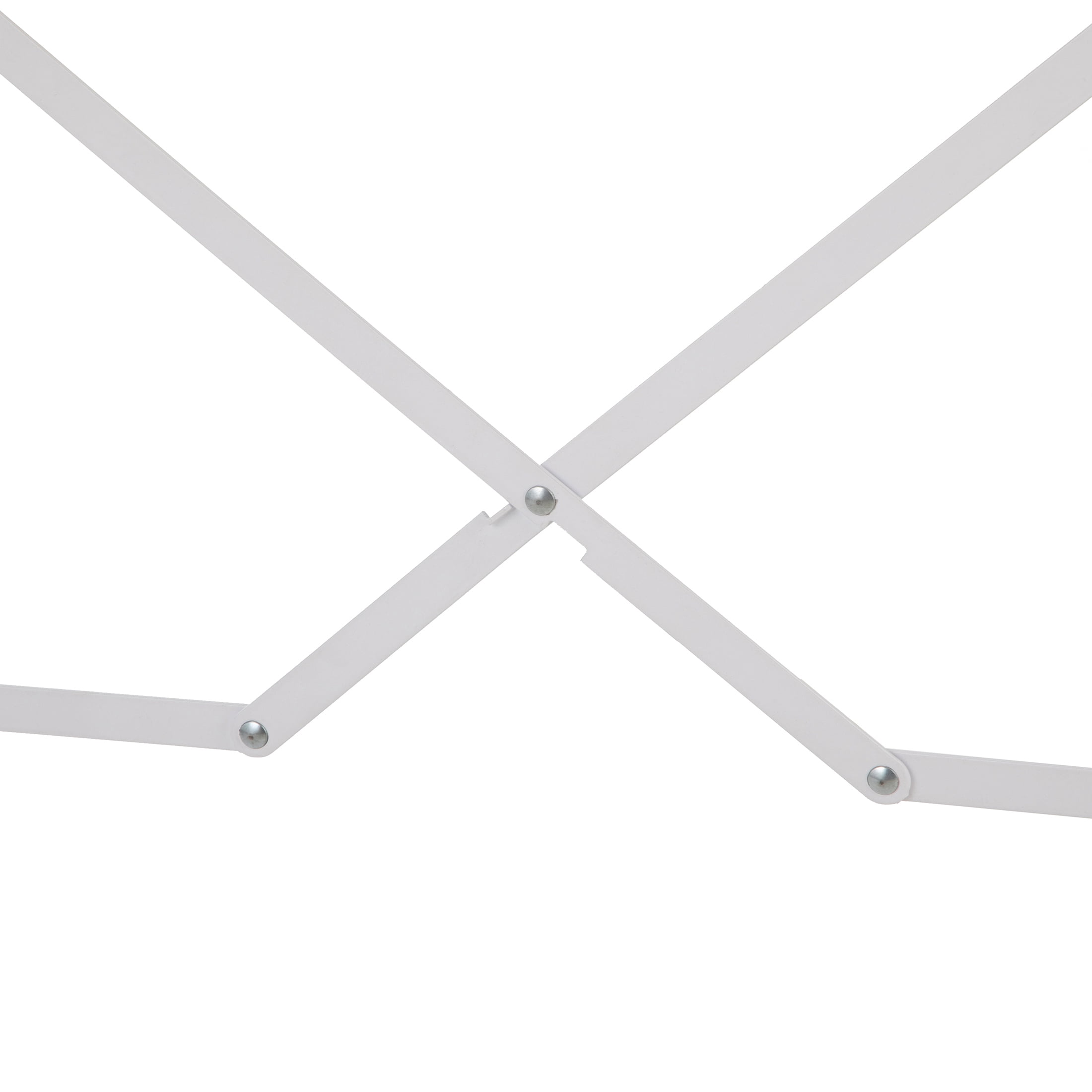 HomeZone Bathroom Quick-Assembly 3-Shelf Steel Storage Shelves with MDF Wood Grain Veneer, White