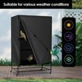 thumbnail image 6 of Colourtree Bird Cage Cover, Heavy Duty & Waterproof, Fade-Resistant, Universal Pet Cage Cover for Night for Cats, Mink, Totoro, Parakeet, Parrot and Small Animals, 6 of 8