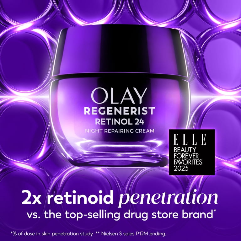 Olay Regenerist Retinol 24 Night Moisturizer, Trial Size photo 8