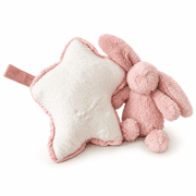 Jellycat Bashful Blush Bunny Musical Pull