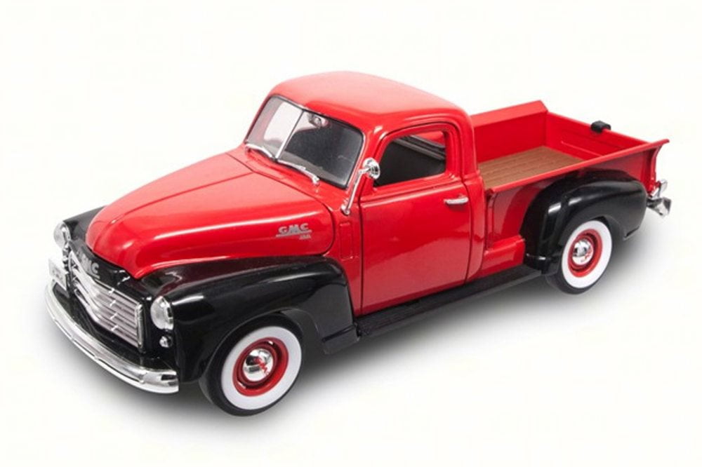 1950 GMC Pick Up Truck, Red Lucky Road Signature 92648R 1/18 scale