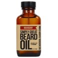 thumbnail image 1 of Aceite para barba Simply Great - Aroma a CAOBA - Regalos navideños - Rellenos de calcetines - Acondicionador para barba - 3 Oz - Aplicador fácil - Natural - Vegano y libre de crueldad - Regalos para h, 1 of 2